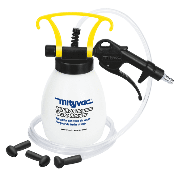 Mityvac MV6870 1.3 Quart Hydraulic Brake and Clutch Vacuum Brake Bleeder