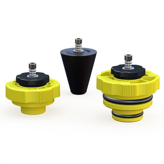 Mityvac Power Steering Adapter Kit with Three Adapters, 6.00 x 4.00 x 3.00 inches