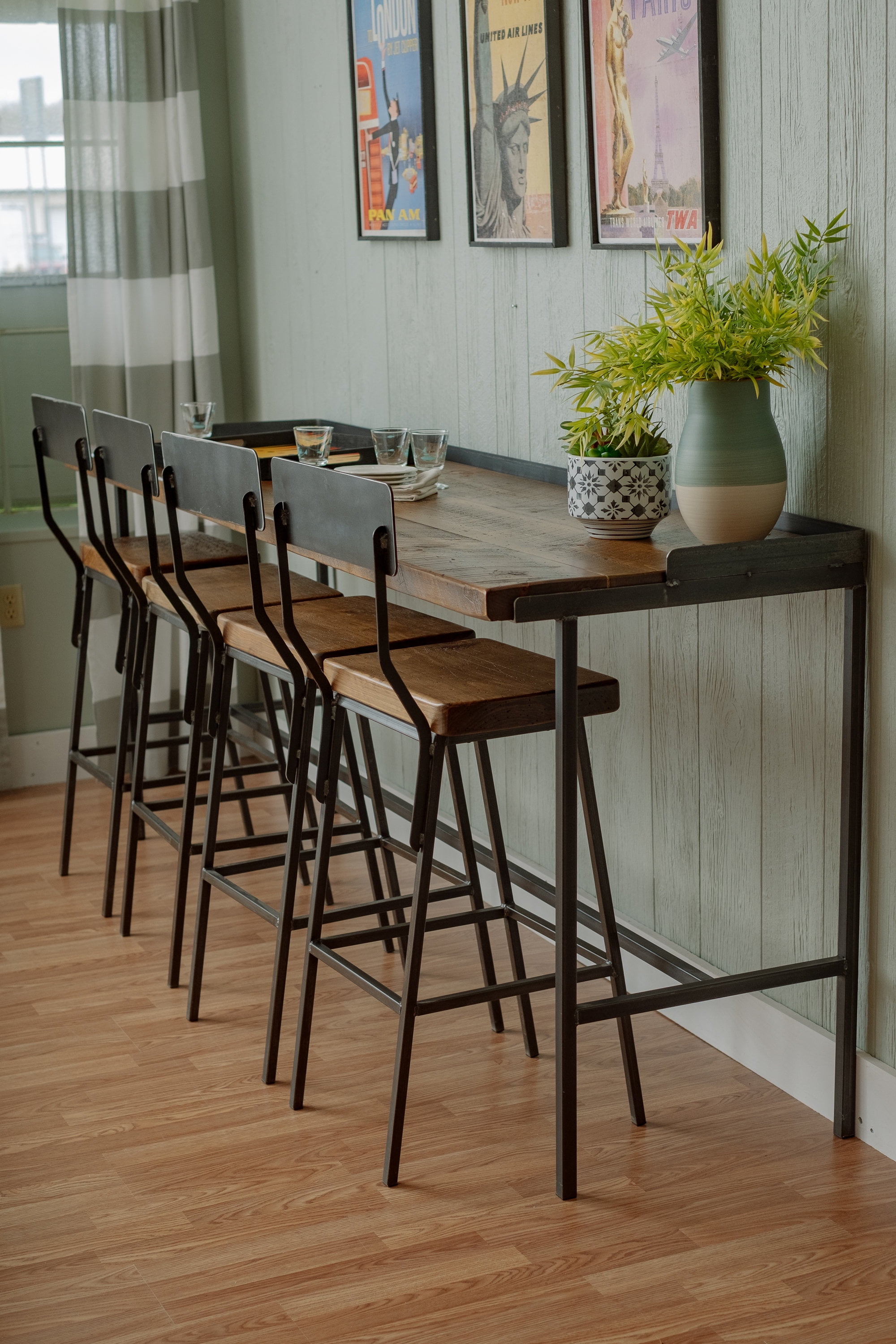 Mitzi 5 Piece Pub Table Set Walmart