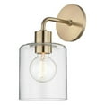 thumbnail image 1 of Mitzi H108101 Neko 1 Light 12" High Wall Sconce - Brass, 1 of 10