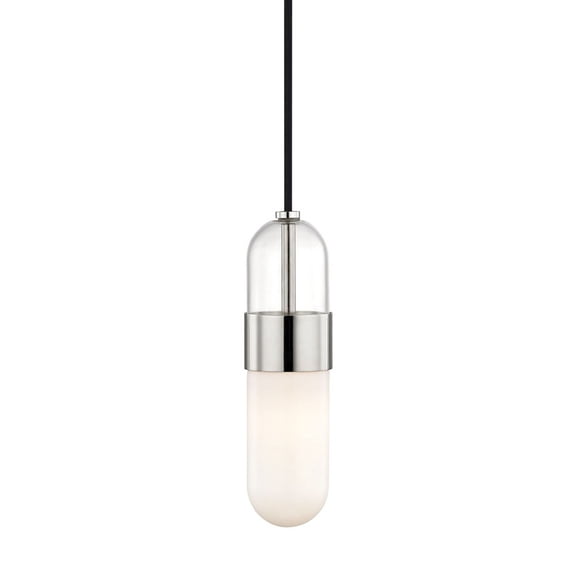 Open Box Mitzi H126701 Emilia 1 Light 4-3/4" Wide Led Mini Pendant - Nickel