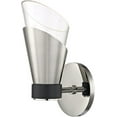thumbnail image 1 of Mitzi H130101 Angie 1 Light 10-3/4" High Led Wall Sconce - Nickel, 1 of 6