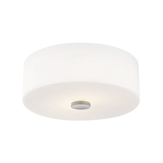 Mitzi H146502 Sophie 2 Light 12" Wide Flush Mount Ceiling Fixture - Nickel