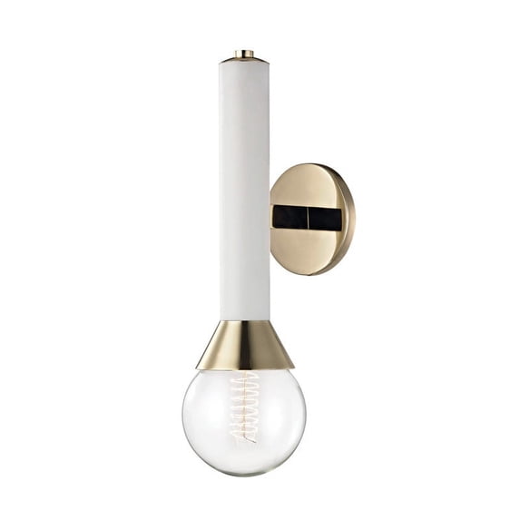 Mitzi H169101 Via 1 Light 17-1/2" High Wall Sconce