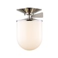 thumbnail image 1 of Mitzi H214601l Audrey 1 Light 7-1/2" Wide Semi-Flush Ceiling Fixture - Nickel, 1 of 2