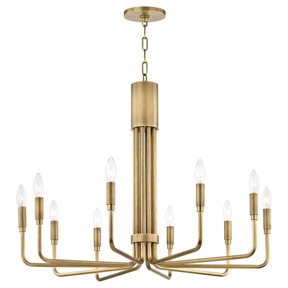 Ten Light Chandelier