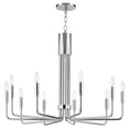 thumbnail image 1 of Mitzi H261810 Brigitte 10 Light 32" Wide Chandelier - Nickel, 1 of 10