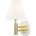 thumbnail image 1 of Mitzi H264101 Robbie 1 Light 12" Tall Wall Sconce - White, 1 of 5