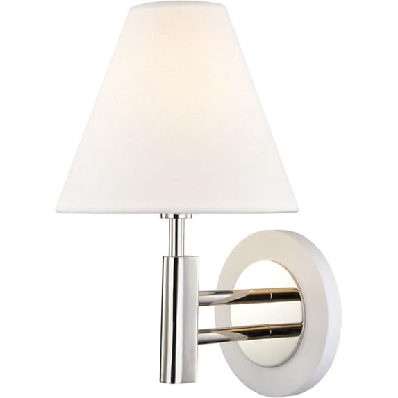 Mitzi H264101 Robbie 1 Light 12" Tall Wall Sconce - White
