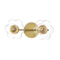 thumbnail image 1 of Mitzi H357302 Alexa 2 Light 14" Wide Incandescent Bathroom Vanity Light - Brass, 1 of 1