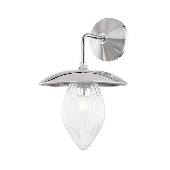 Mitzi H365101 Lana 1 Light 14" Tall Wall Sconce - Nickel