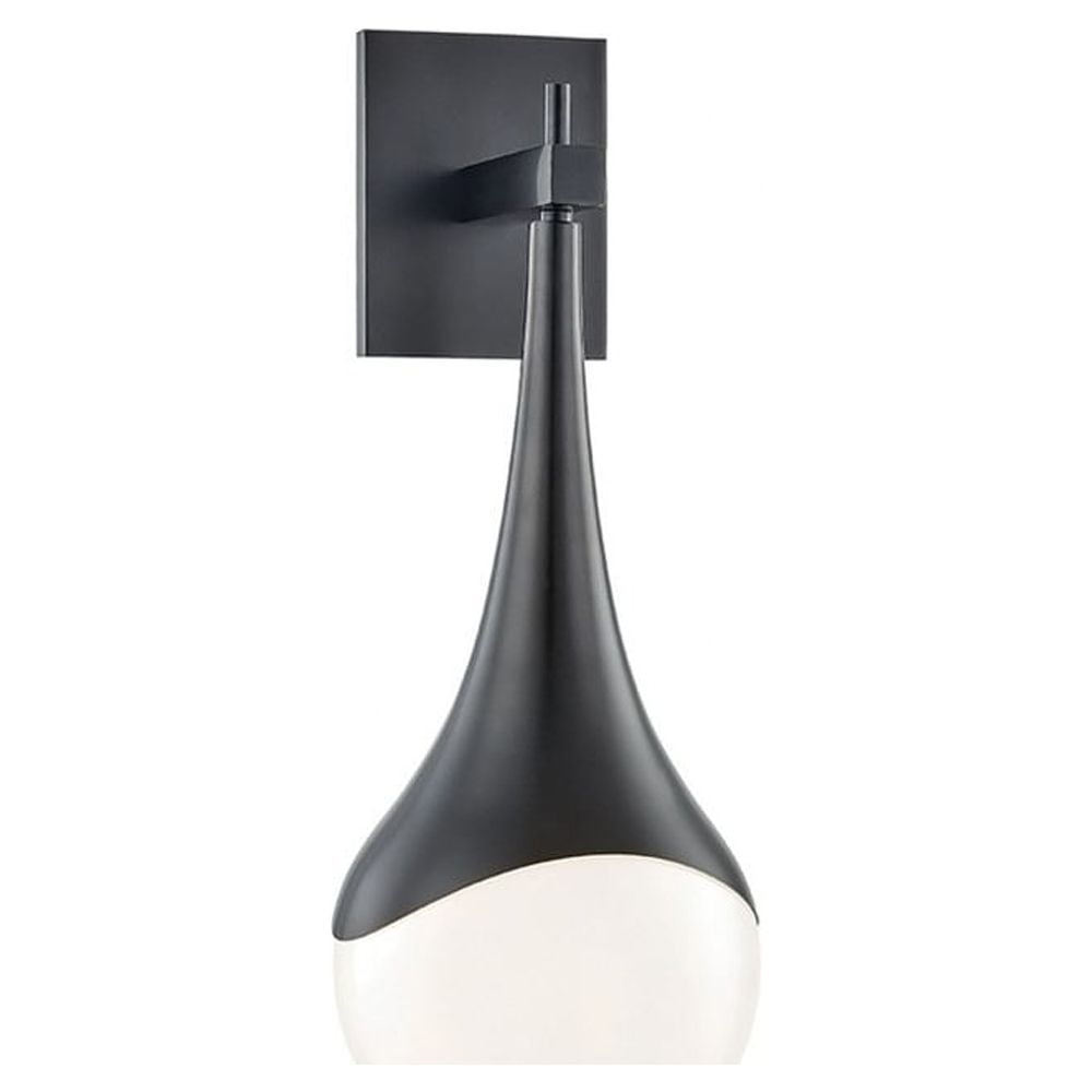 Ariana Old Bronze Opal Glass Single-Light Sconce