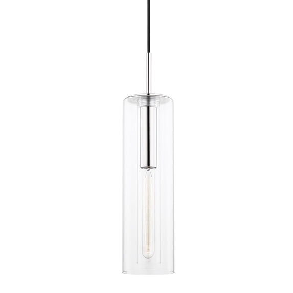 Mitzi H415701b Belinda 5" Wide Mini Pendant - Nickel