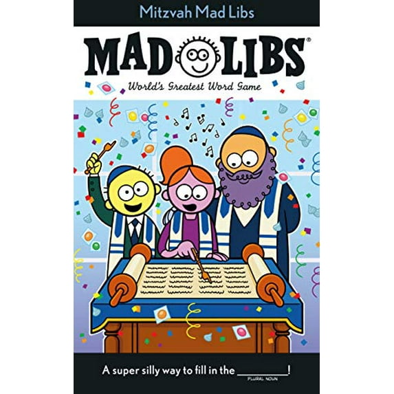Pre-Owned Mitzvah Mad Libs: World's Greatest Word Game about Bar/Bat Mitzvahs (Paperback) 0593222628 9780593222621