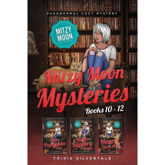 Mitzy Moon Mysteries Box Set: Mitzy Moon Mysteries Books 10-12: Paranormal Cozy Mystery (Paperback)