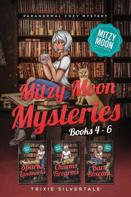 Mitzy Moon Mysteries Box Set: Mitzy Moon Mysteries Books 4-6: Paranormal Cozy Mystery (Paperback)