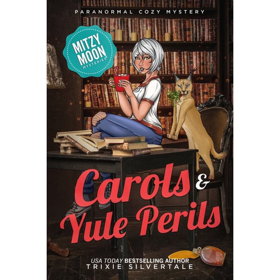 Mitzy Moon Mysteries: Carols and Yule Perils: Paranormal Cozy Mystery (Paperback)