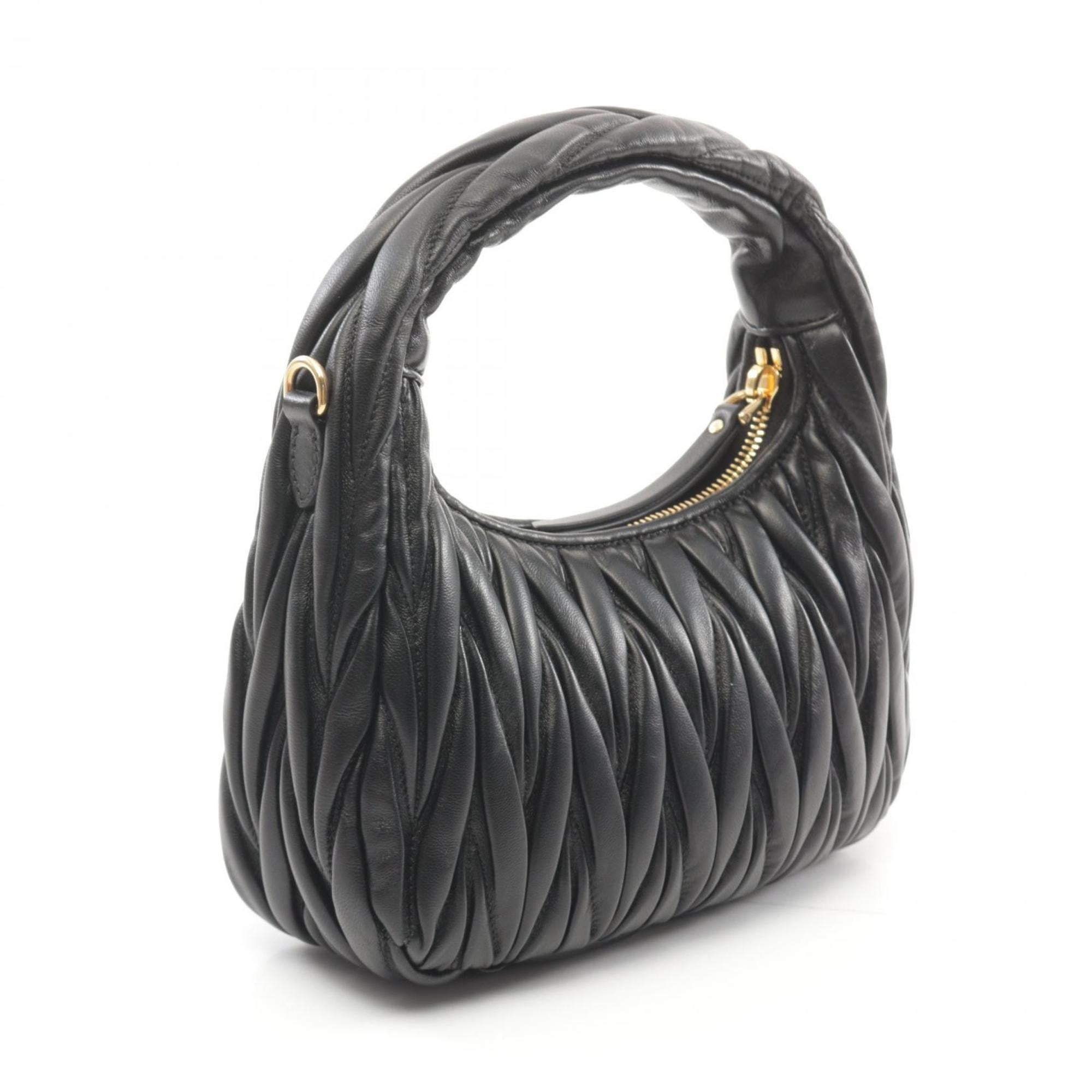Miu Miu Black Matelasse Bag Miu Miu Black Matelasse Bag