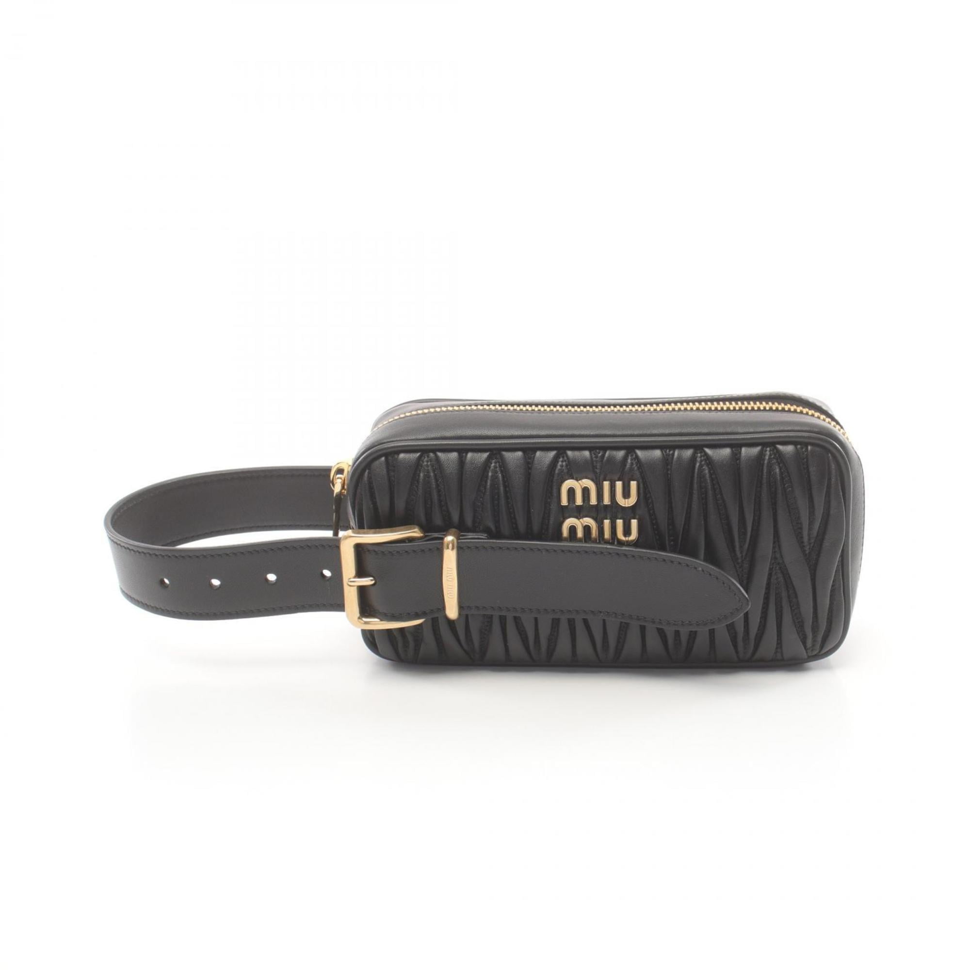 Miu Miu Black Matelasse Bag Miu Miu Black Matelasse Bag