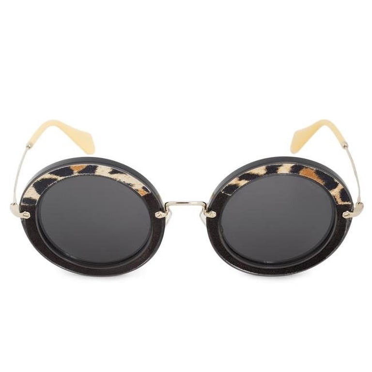 Miu Miu sunglasses pave MIU MIU 56T NOIR MU56TS Gold Pink Crystal Pave Strass  main image 3