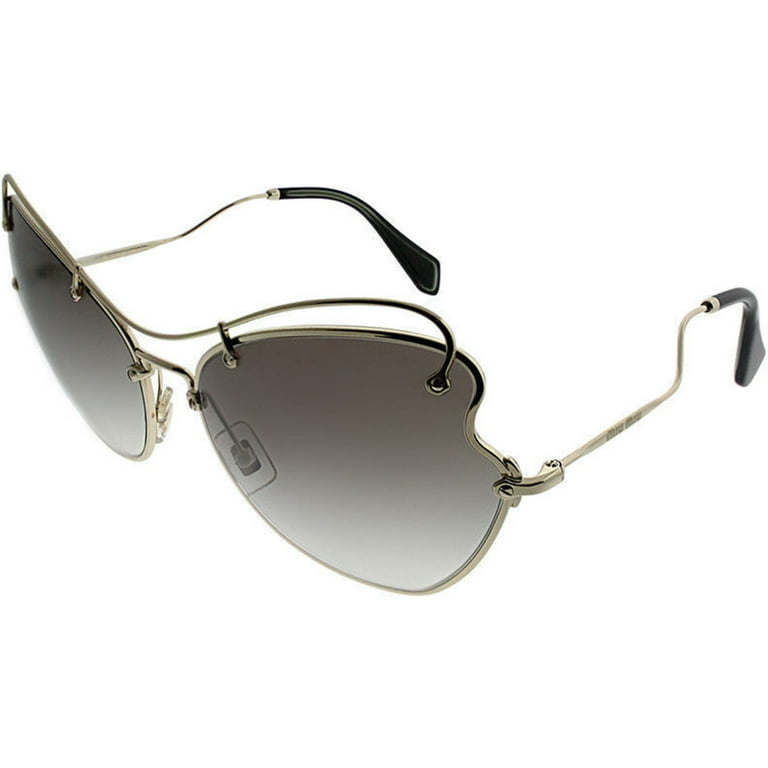 Miu Miu 49mm Cat Eye Sunglasses Brown Gold, $530, Nordstrom