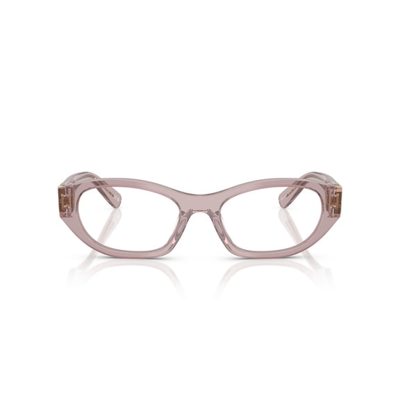 Miu Miu Women's 0Mu 03Wv Translucent Acetate Eyeglasses Purple