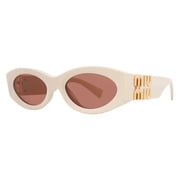 Miu Miu MU 11WS 21D90Q 54mm Oval Sunglasses Womens