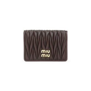 【miu miu】Small Leather Wallet ★送料関税込★追跡可能★ Miu Miu Wallet