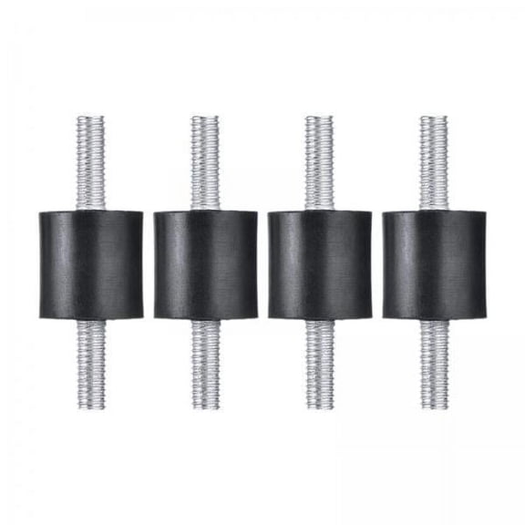Miulika 2x 4Pcs Rubber Shock Absorber Rubber Mounts Buffers Anti Vibration Isolator Mounts for Water Pump Engines Car , M6