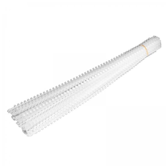 Miulika 2x20 Pieces Empty Chain Belts Convenient Auto feed Screw Tape for Gypsum Board White