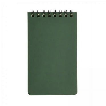 Mintra Durable Spiral Notebook - 5-subject, Wide Ruled, 1 Pack (Sage ...