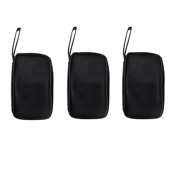Miulika 3 Piece Carry Soft Case / Bag Use For EM33D EM33A Multimeter Universal Meter