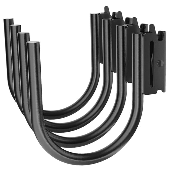 Miulika 4 Pieces E Track J Hooks Heavy Duty Practical Replacement Tie Down Accessories Professional for Enclosed Trailer Garage