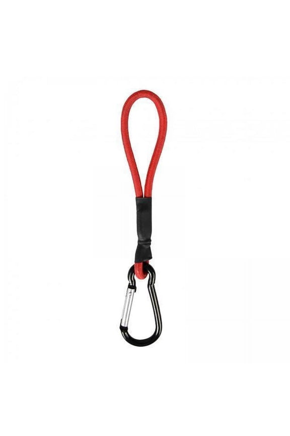 5xBungee Cord with Carabiner Hook Bungee Canopy Ties for Tarpaulin Tarps Tents Red