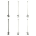 thumbnail image 1 of Miulika 6Pcs Squid Hooks Jigs Fishing Lures False Baits Fishing Tackle Fishing Hooks Cuttlefish Fishing Jigs with Long Handle 9cmx1.4cm, 1 of 9