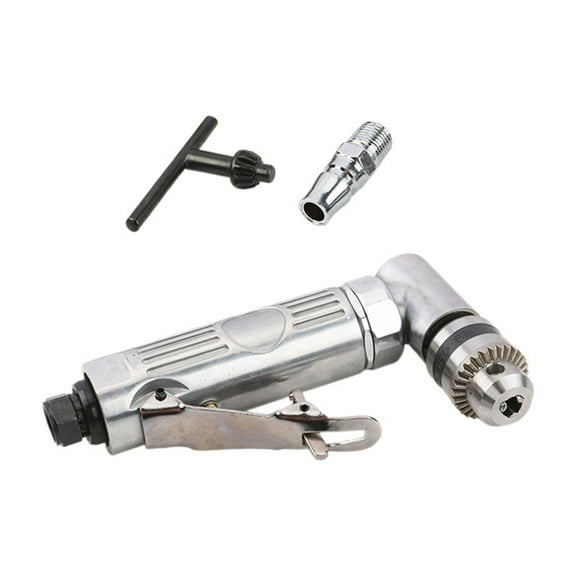 Miulika Air Drill Pneumatic Right Angle Drill Low Alloy Sturdy ,Compact 1/4inch for Auto Repair Personal DIY Machine Repair