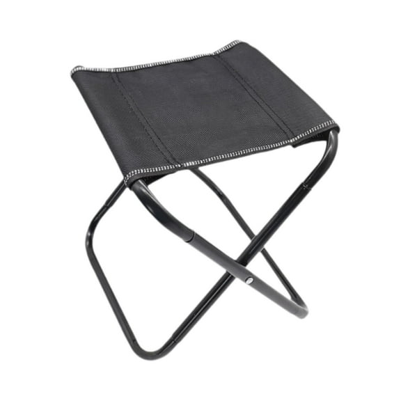 Miulika Camping Stool Outdoor Foot Stool Camping Furniture Fishing Chair Seat Portable Footstool for Traveling Outdoor Sports Walking XL