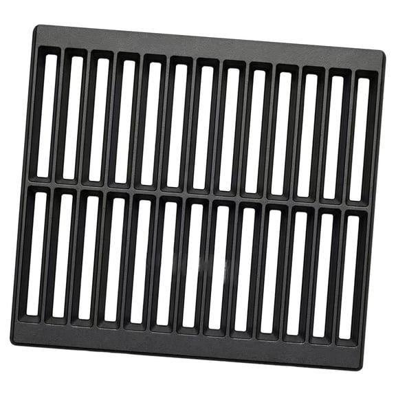 Miulika Cast Iron Grill Grid Grate Temperature Resistant Heavy Duty Cooking Grid for Table Grate Outdoor Camp XL