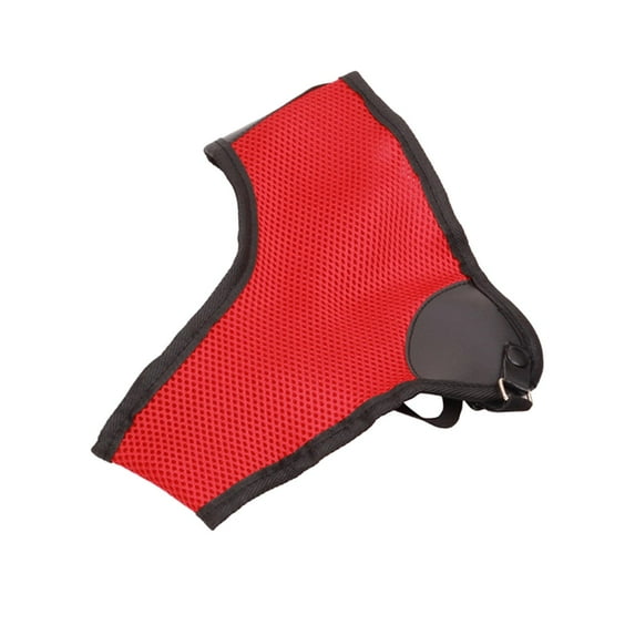 Miulika Chest Protector, Easy to Wear And Take Off, Breathable Mesh, Equipment, Left Side for Hunting, , Accessories red