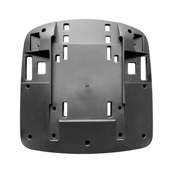 Miulika Desk Chair Seat Shell Repair Parts, Stool Accessory Sturdy Black Computer Chair Base Replace for Company Office Internet Cafe