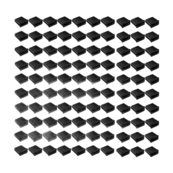 Miulika Drip Tape Row Ends Practical Easy to Install Folding Water Drip Tape Irrigation Kit for Yard Vegetable Outdoor Orchard Garden 100 Pieces