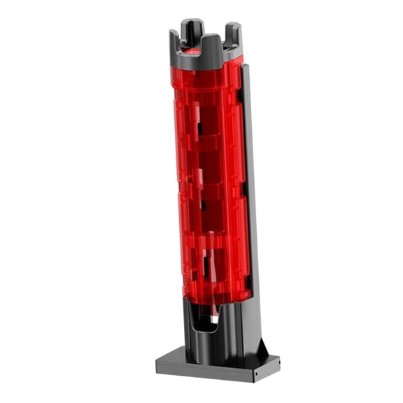 Miulika Fishing Barrel Accessories Fishing Box Rod Stand Universal Mount Rack Portable Lightweight Fishing Barrel Rod Holder Supplies Red