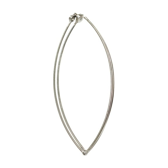 Miulika Fishing Net Frame Easy to Carry Foldable Frame for Kayak Canoe Ponds Diameter 60cm