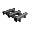 thumbnail image 1 of Miulika Fishing Rod Holder ,Tube 3 Rod Rack, Convenient Storage, Vertical with 4 Screws Rests Support for Truck Car Yacht Garage Boat Black, 1 of 9