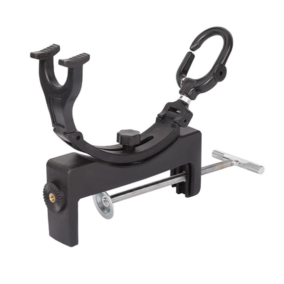 Miulika Fishing Rods Holder, Support, Clip on Mount, Heavy Duty Practical Equipment Portable 360 degreeAdjustable Boat Rod Keeper Rod Stand
