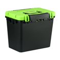 thumbnail image 1 of Miulika Fishing Seat Box, Fishing Tackle Storage Box, Rock Fishing with Rod Holder Portable Water Resistant Seatbox, Lure Fishing Box Green Lid, 1 of 9