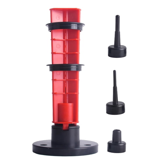 Miulika Fletching Jig Kit, Fletching Vane Jig, Portable, with Scale, Straight Fletching Tool for Beginners, Enthusiasts