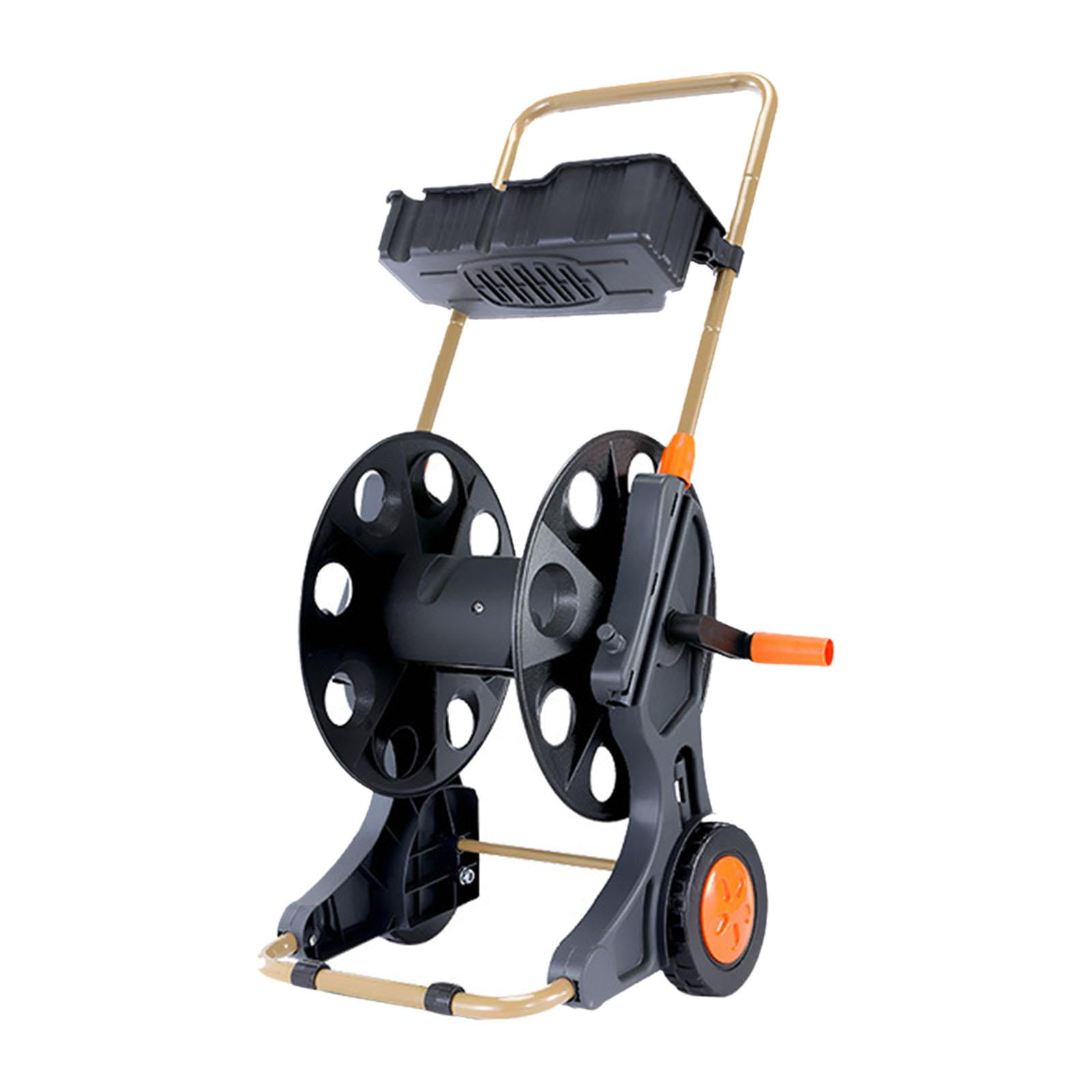 Miulika Garden Hose Reel Cart Pipe Storage Rack,Stable,Tool Household,Hose Organizer Water Hose Holder for Outside Lawns Gardens Yard