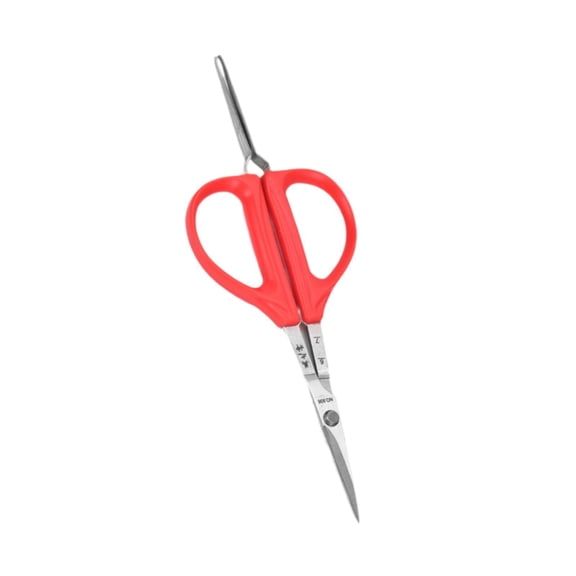 Miulika Garden Scissors with Tweezers Pruner Shears Stainless Steel Grapes Scissors Clippers for Bonsai Plant Flower Vegetables