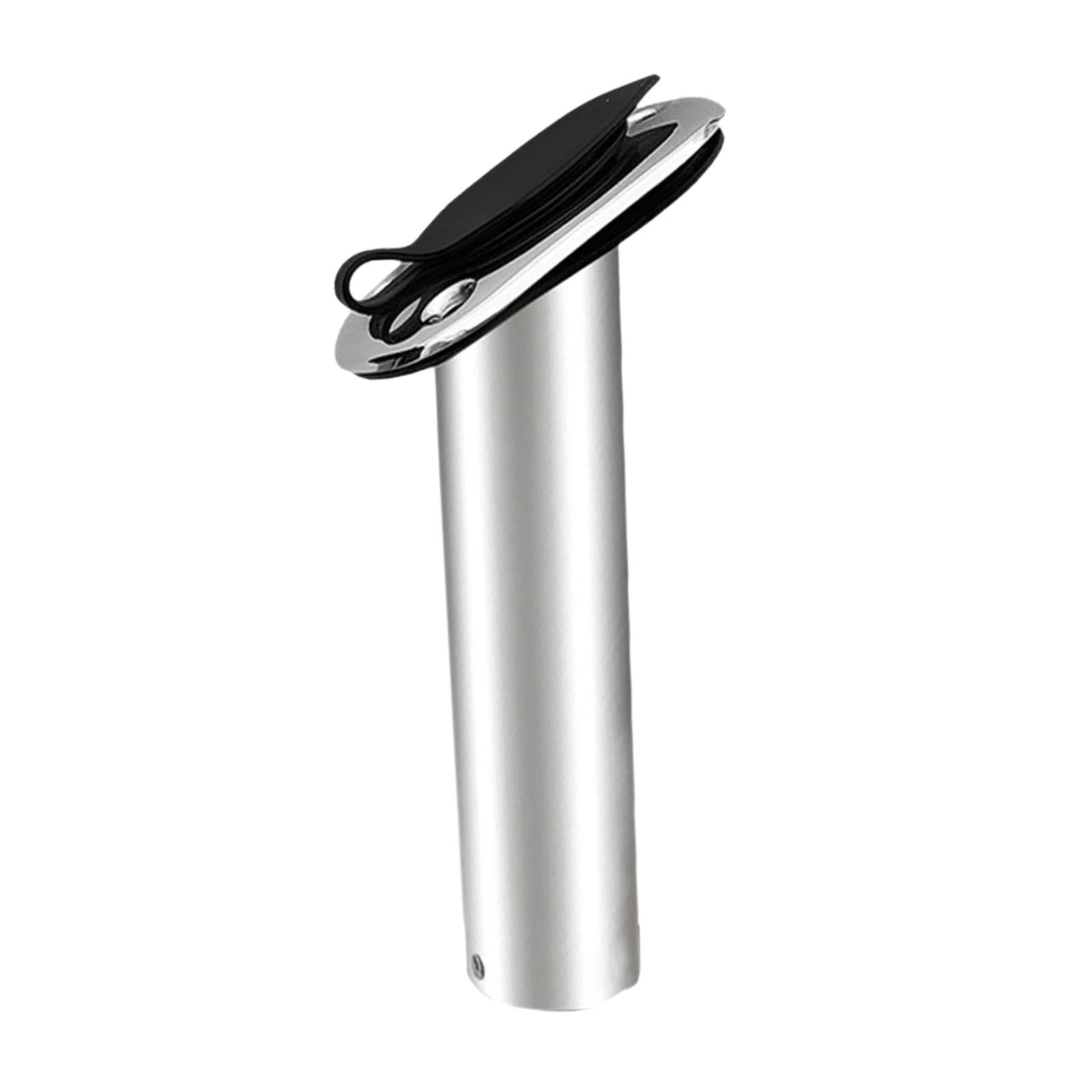 Miulika Generic Flush Mount Rod Holder Accessories, Easy to Use Heavy Duty Parts, Heavy Duty Stainless Steel for Boat, Yacht, Kayak 30 Degrees